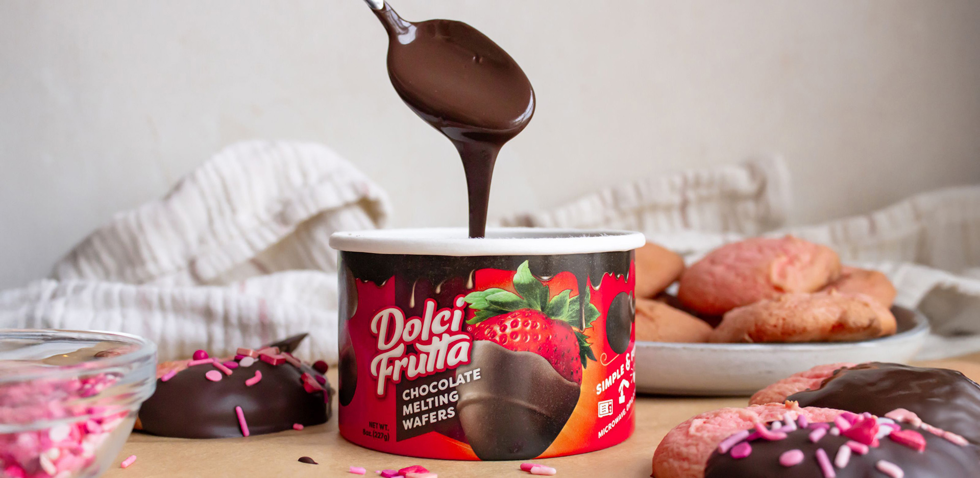 Dolci Frutta Chocolate Melting Wafers