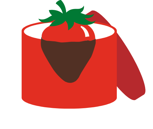 Chocolate melting wafers icon