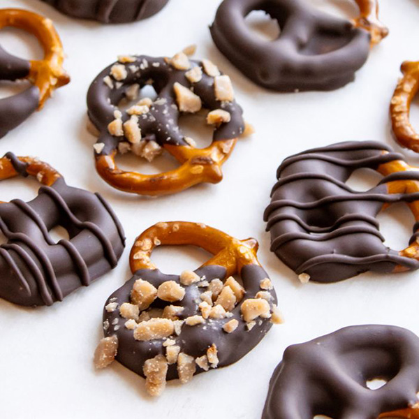 Chocolate Toffee Pretzels