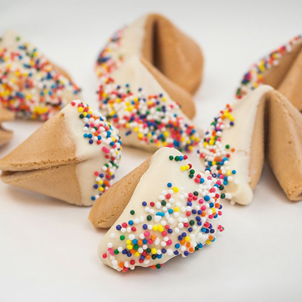 Dipped Fortune Cookies